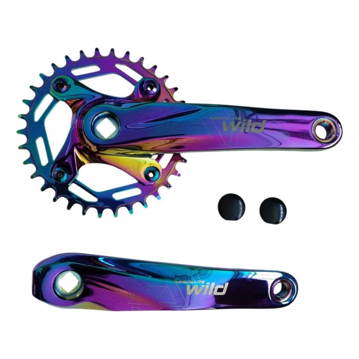 Pedivela Bike Single Absolute Wild 34d 175mm Camaleão 9 10 11 e 12V