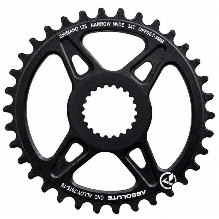 Coroa Absolute Prime 34D 3mm Shimano