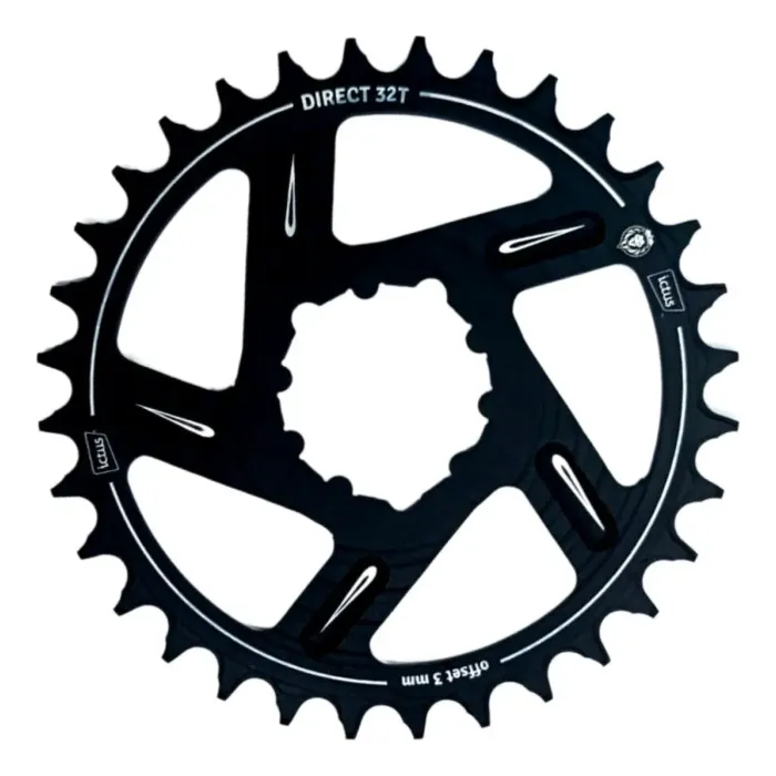 Coroa Ictus 34 T Compatível Com Sram Direct Mount 3 Mm 