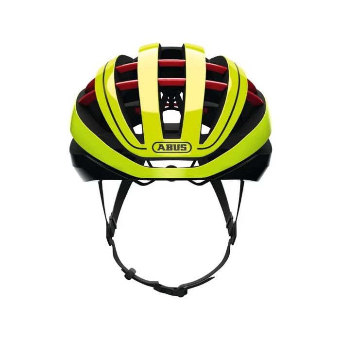 Capacete De Ciclismo Abus Aventor Amarelo Neon G 57-61cm