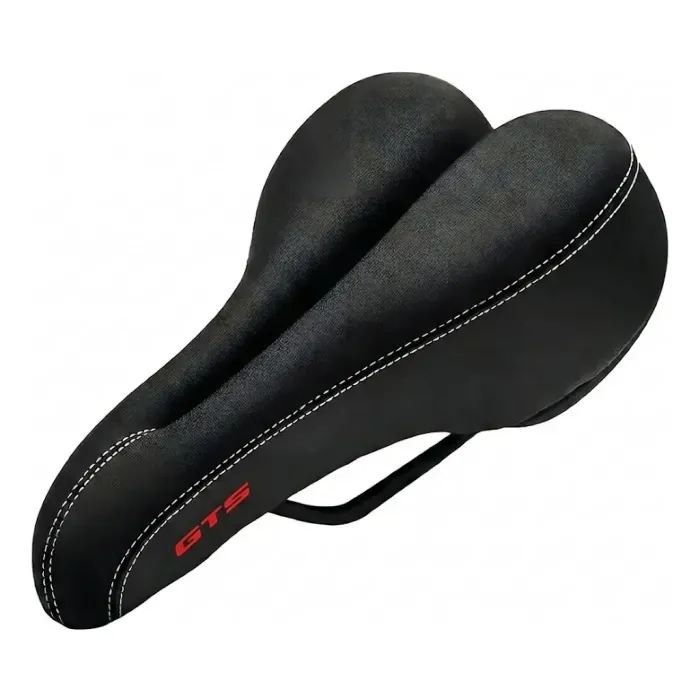Selim Gts Mtb 211-L Preto com Vermelho Vazado