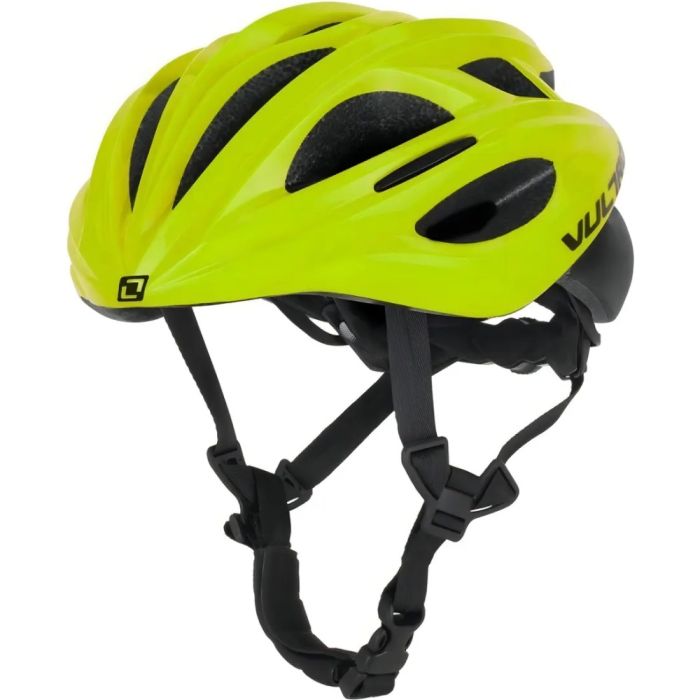 Capacete De Ciclismo Bike Venom Verde Fluor - M