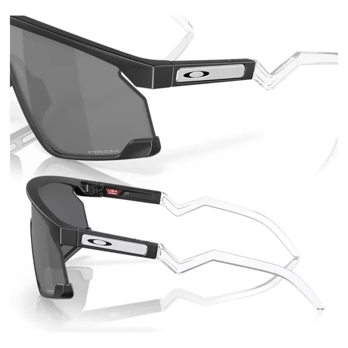 Óculos Ciclismo Oakley BXTR Matte Black Prizm Grey