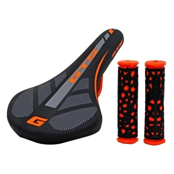 Kit Selim e Manopla Gts Speed Exotic Laranja