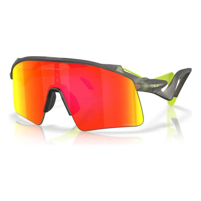 Óculos Oakley Stunt Wing Matte Grey Smoke Prizm Ruby