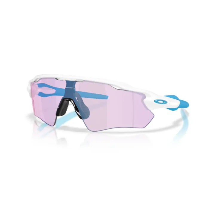 Óculos Ciclismo Oakley Radar Ev Path Matte White Prizm Transitions Cobalt
