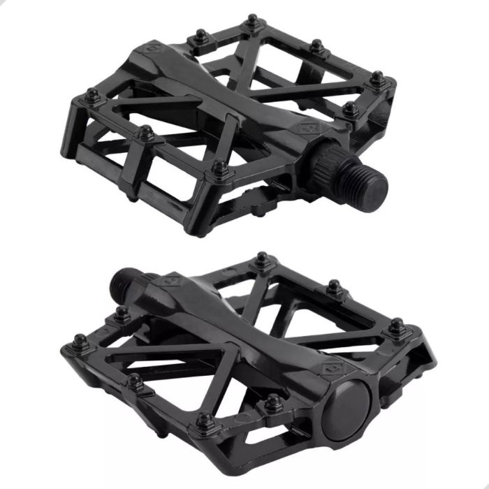 Pedal Gts Plataforma Aluminio Rosca Grossa 9/16 Preto - Esferado