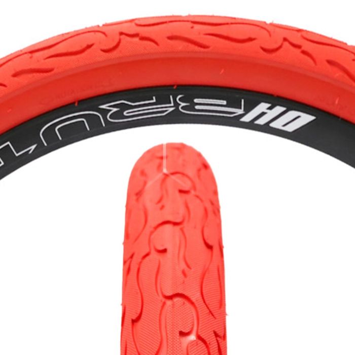 Pneu MTB Flame SRI-38 - 26X2.125 Vermelho