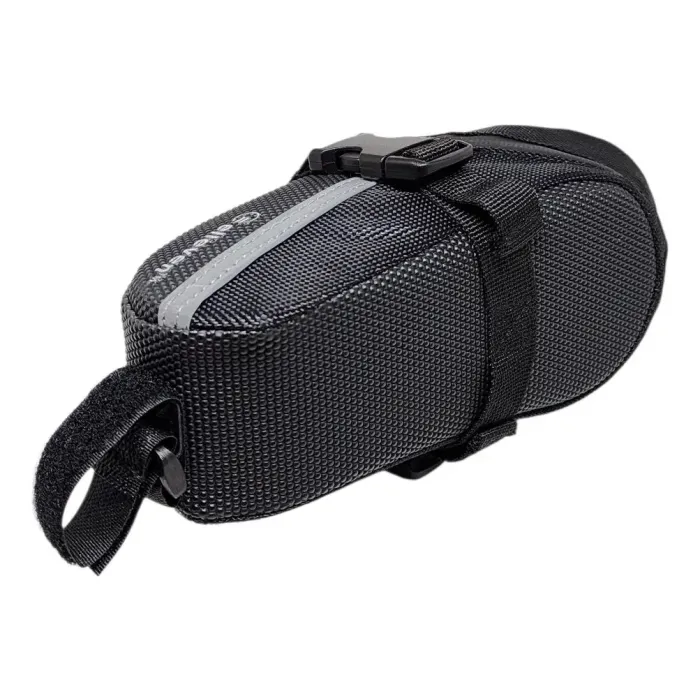 Bolsa De Selim Elleven 1l Impermeavel E Refletivo Preto