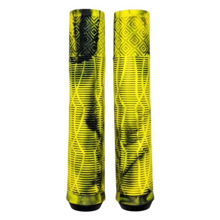 Par De Manoplas Punho Luva Tipo Gios 165mm Amarelo Neon