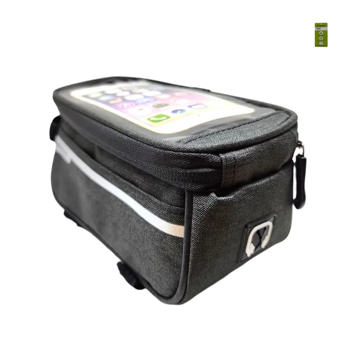 Bolsa de Quadro Elleven 2Lt Imperme&aacute;vel c/ Z&iacute;per Porta Celular Preto