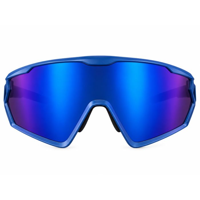 Óculos Ciclismo Vessel Shape Proteção UV400 Preto com Azul