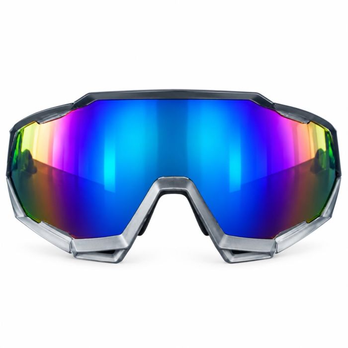 Óculos Ciclismo Vessel Shape Proteção UV400 Cinza com Verde