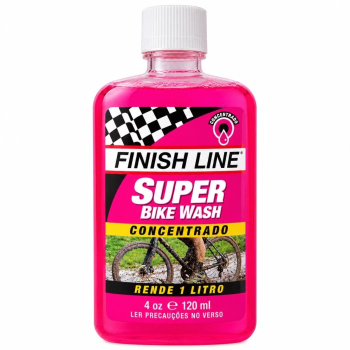 Finish Line Super Bike Wash Concentrado 120 ml – Limpador para Bicicletas